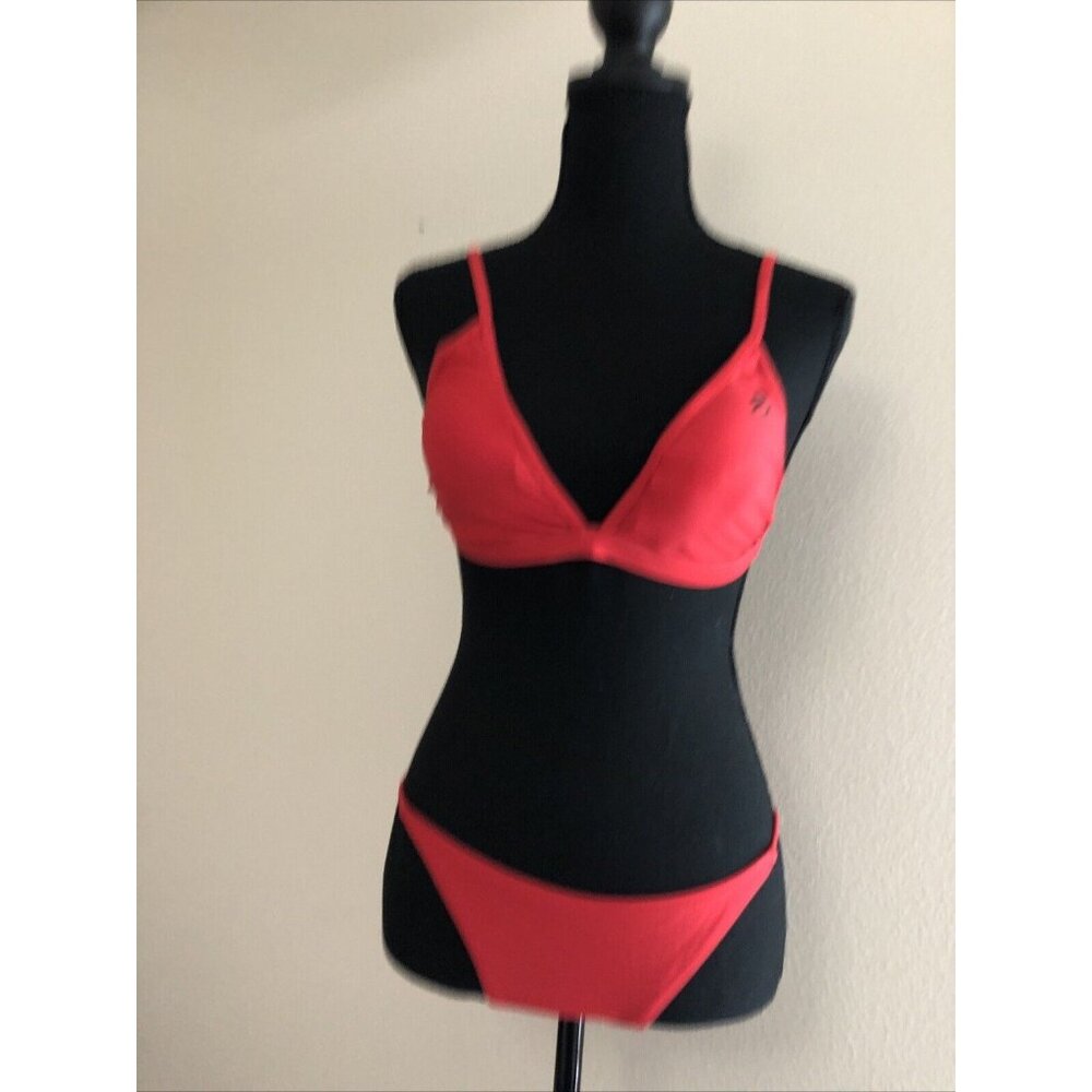 Dixxon Bikini Top and Bottom RED Size Large NWT